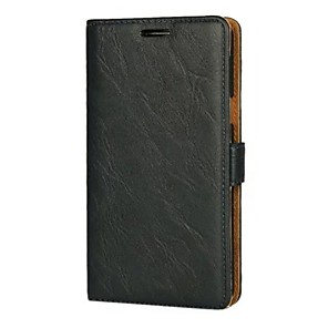 Custodia Per Samsung Galaxy J5 (2016) / J3 (2016) A portafoglio / Porta-carte di credito / Con supporto Integrale Tinta unita Resistente pelle sintetica per J5 (2016) / J3 (2016)