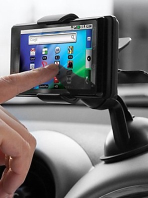 ziqiao universal de la rotación de 360 ​​grados coche sostenedor del montaje para Samsung / HTC / iphone / gps