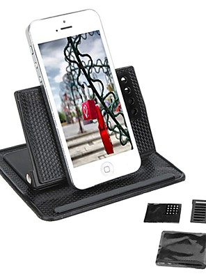 ziqiao titular portable universal de los gps del coche del teléfono móvil soporte de montaje giratorio de 360 ​​grados alfombrilla