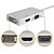  mini DP DisplayPort vers DVI foudre vga hdmi adaptateur 3 en 1 pour Apple MacBook Air Pro imac
